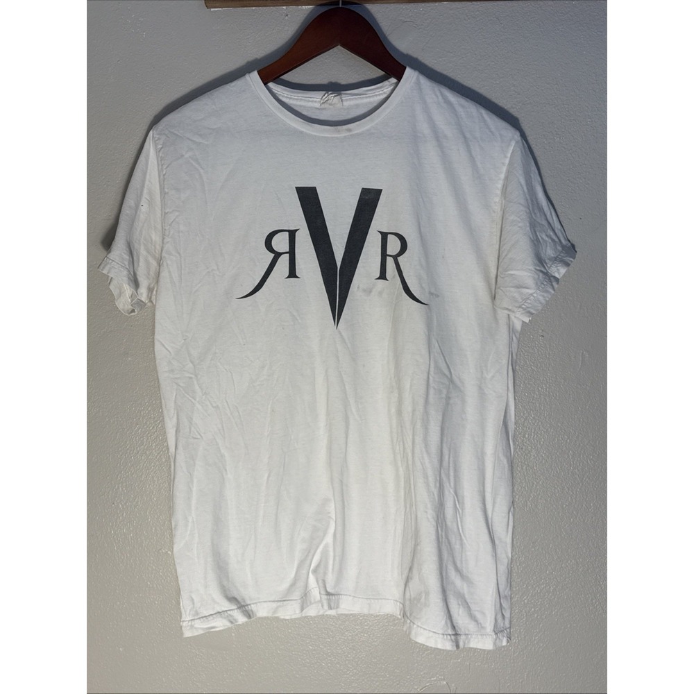 Usher Raymond RVR Concert T-Shirt Bay Island Women's XL White Graphic Tour Tee